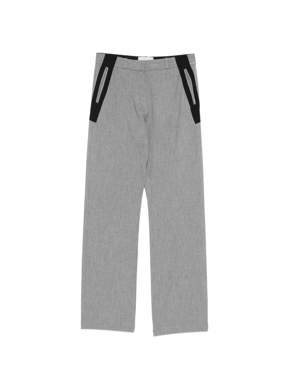 Coperni Pantaloni con inserti a contrasto - Grigio