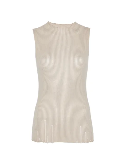 Uma Wang ribbed sleeveless top