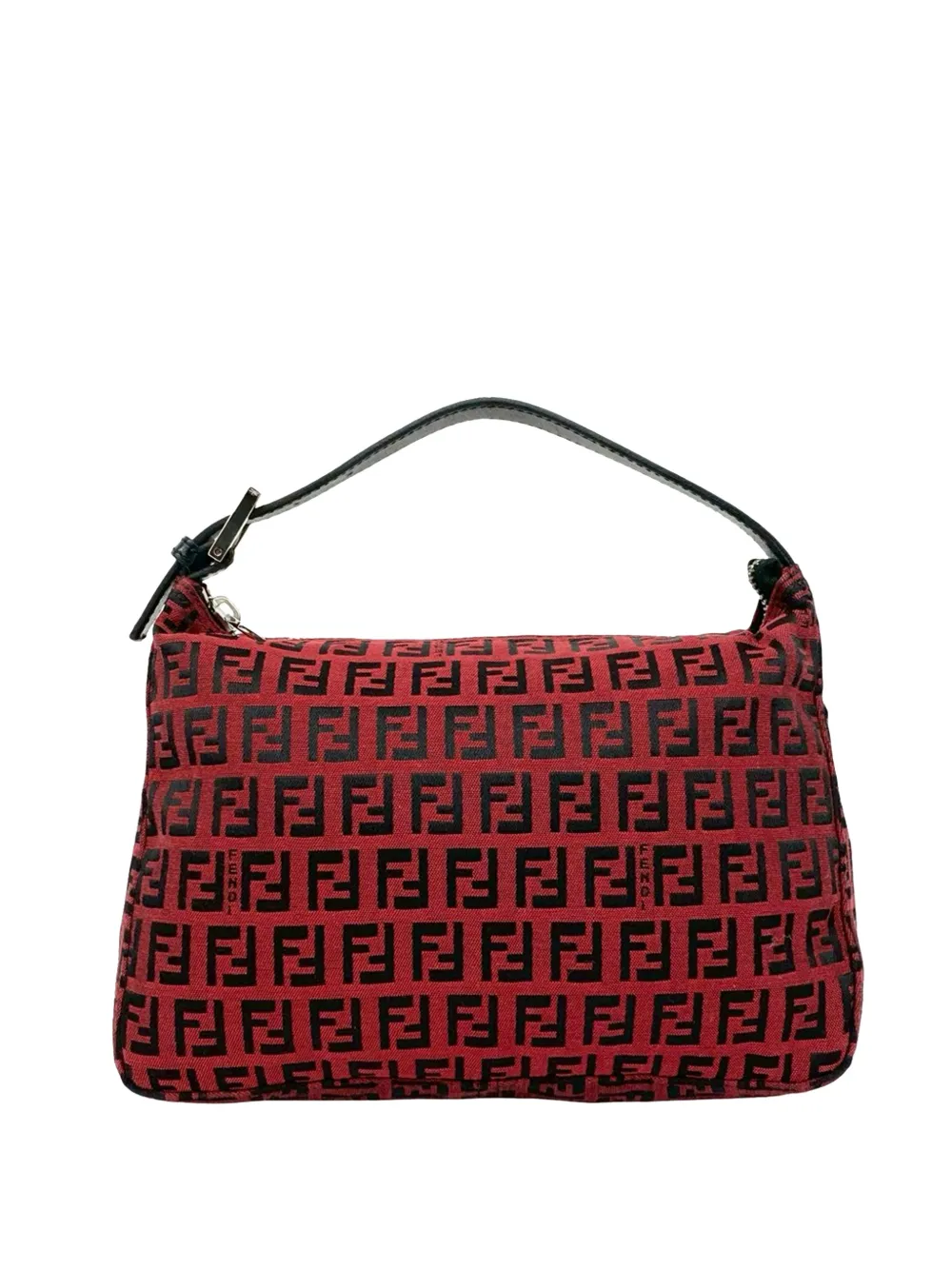 Fendi Pre-Owned 2000-2010 Zucchino Canvas handbag - Rosso