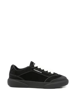 Casablanca Del Mar Contrast Stitch Sneakers | Black | FARFETCH IN