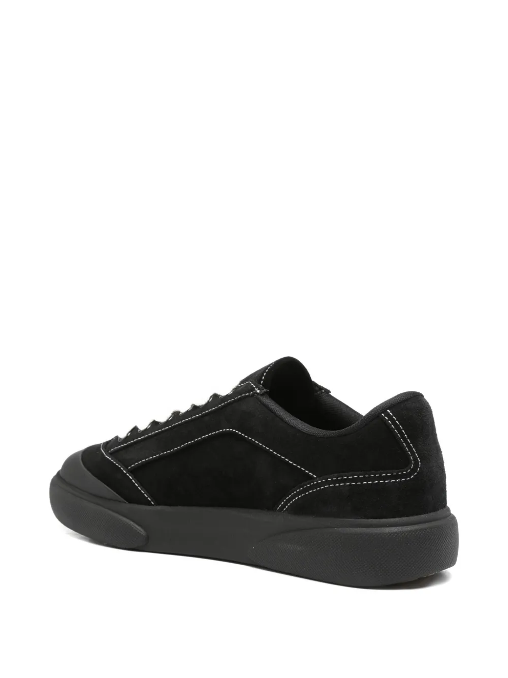 Casablanca Del Mar sneakers met contrasterend stiksel Zwart