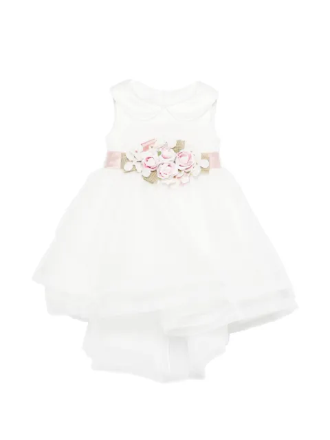 Colorichiari vestido con moño floral