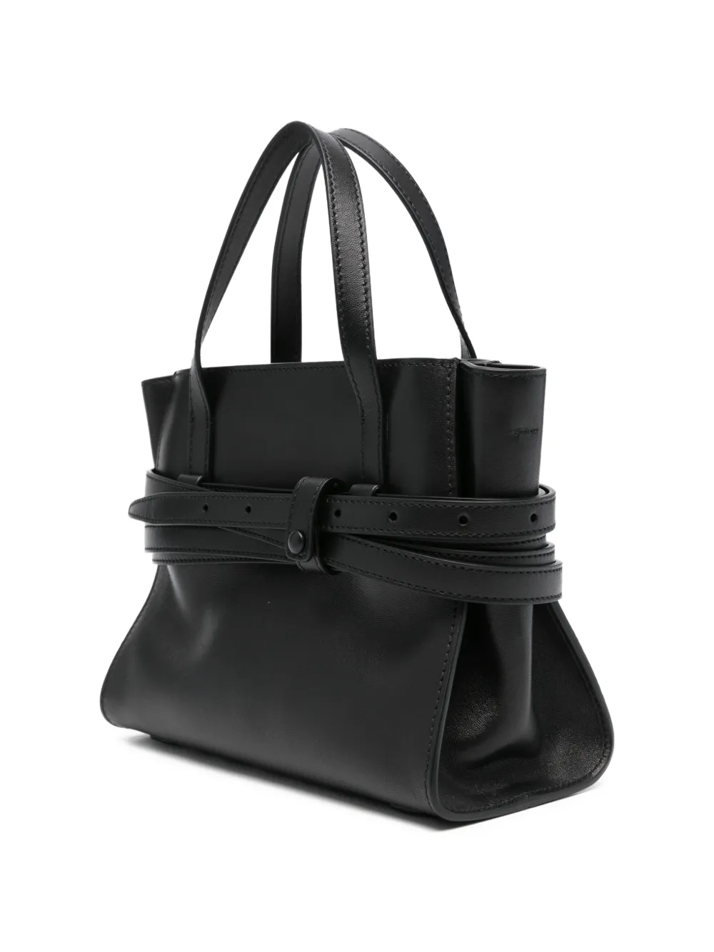 Moschino Shopper met gespband Zwart