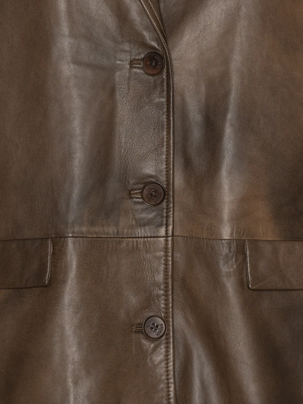 Leather Blazer
