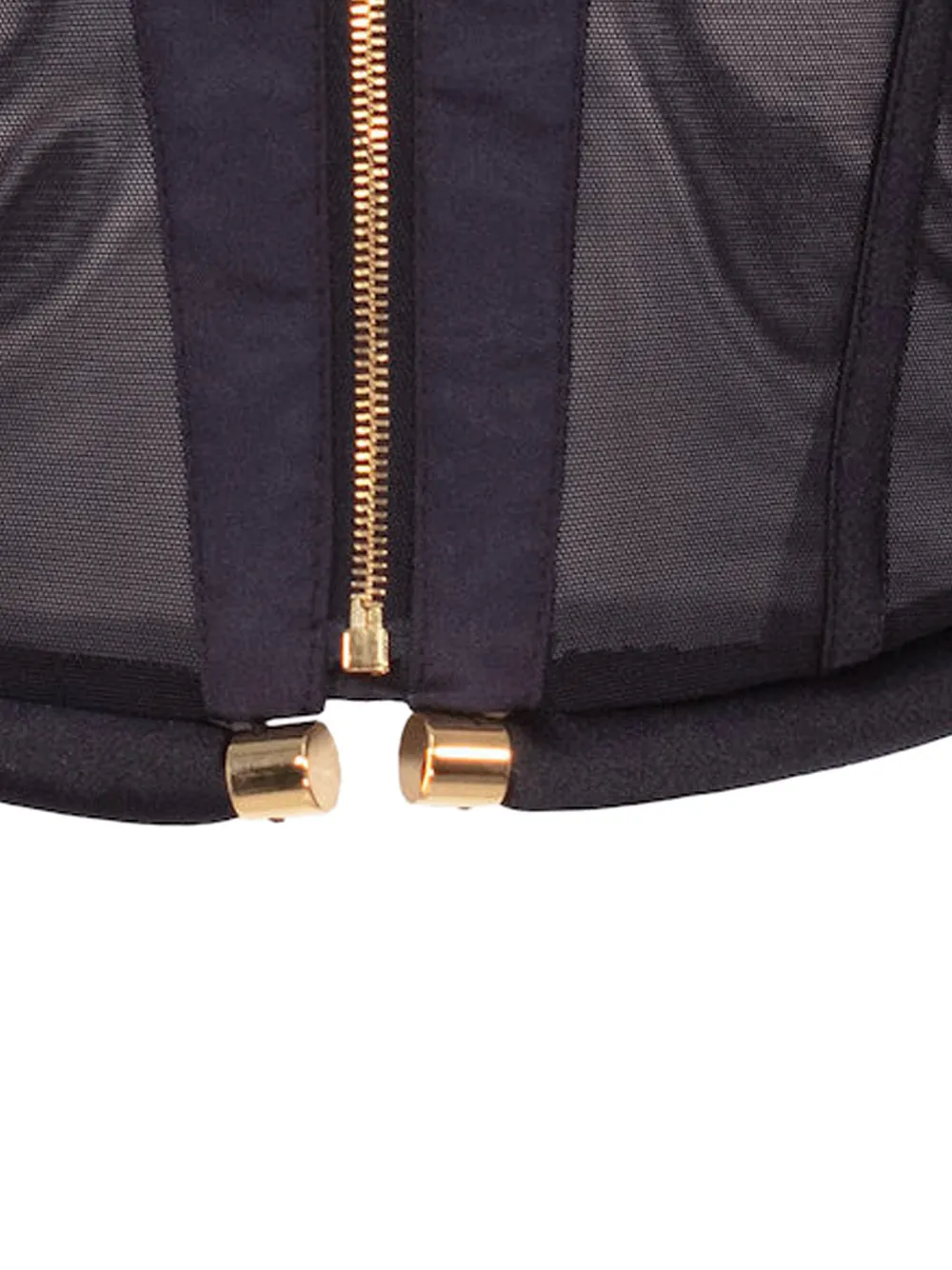 Elisabetta Franchi long-sleeved Zip Shirt | Black | FARFETCH ID
