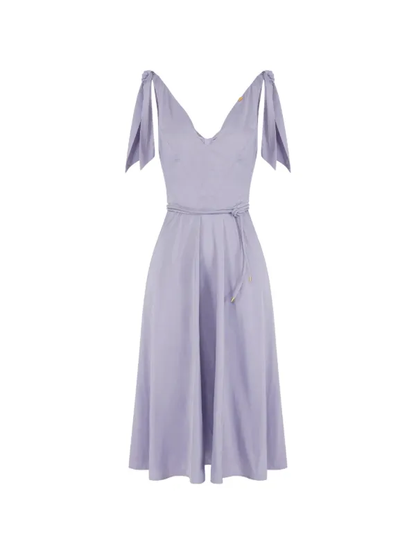 Elisabetta Franchi ドレス | パープル | FARFETCH JP