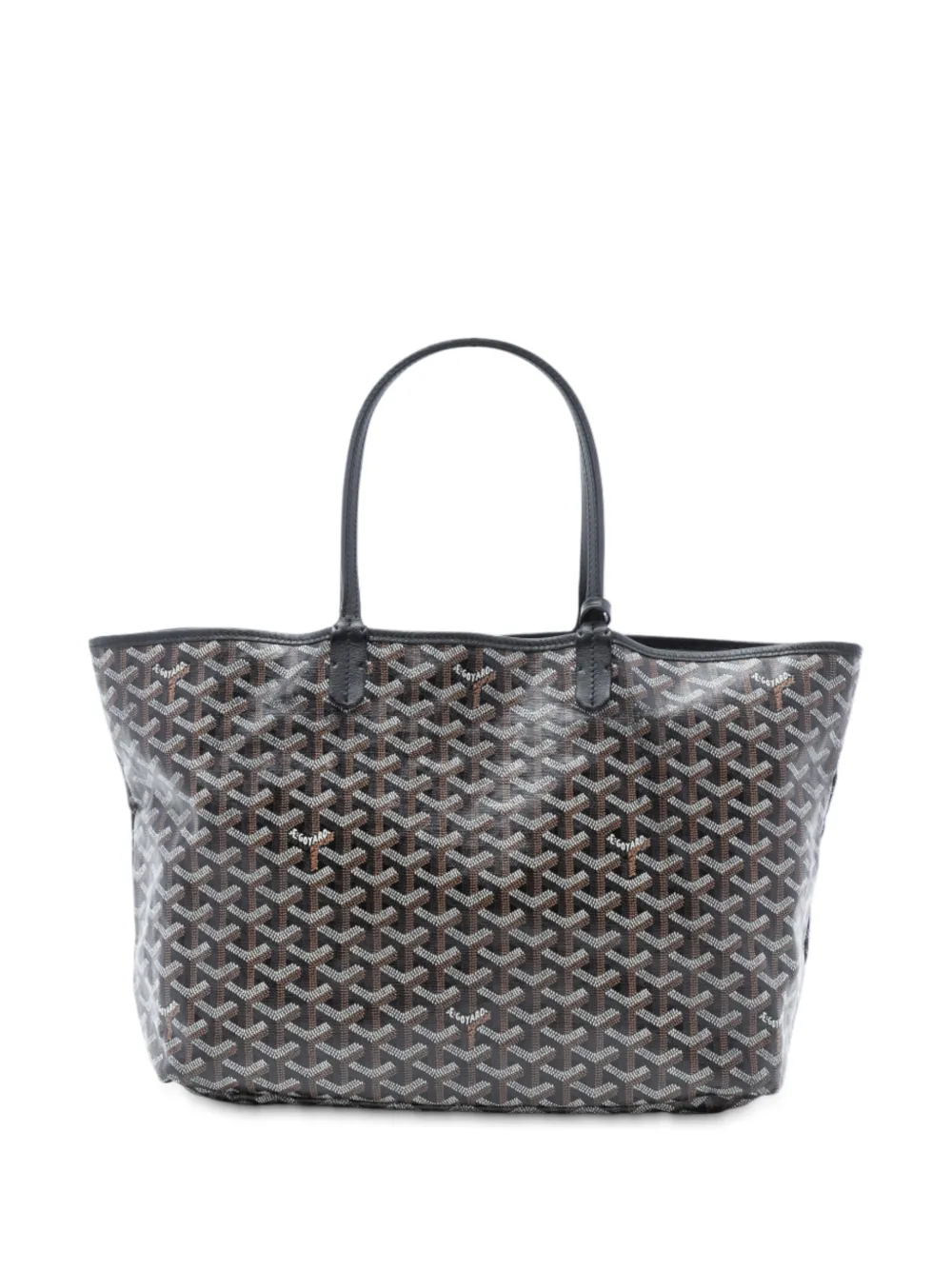 Goyard Pre-Owned Borsa tote Saint Louis PM in tela Goyardine 2018 - Nero