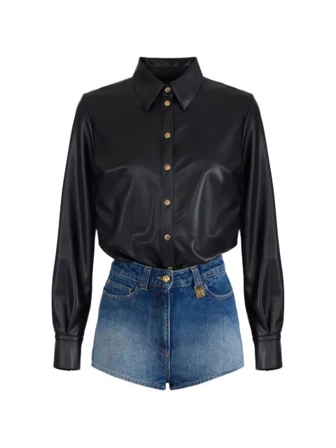 Elisabetta Franchi denim playsuit