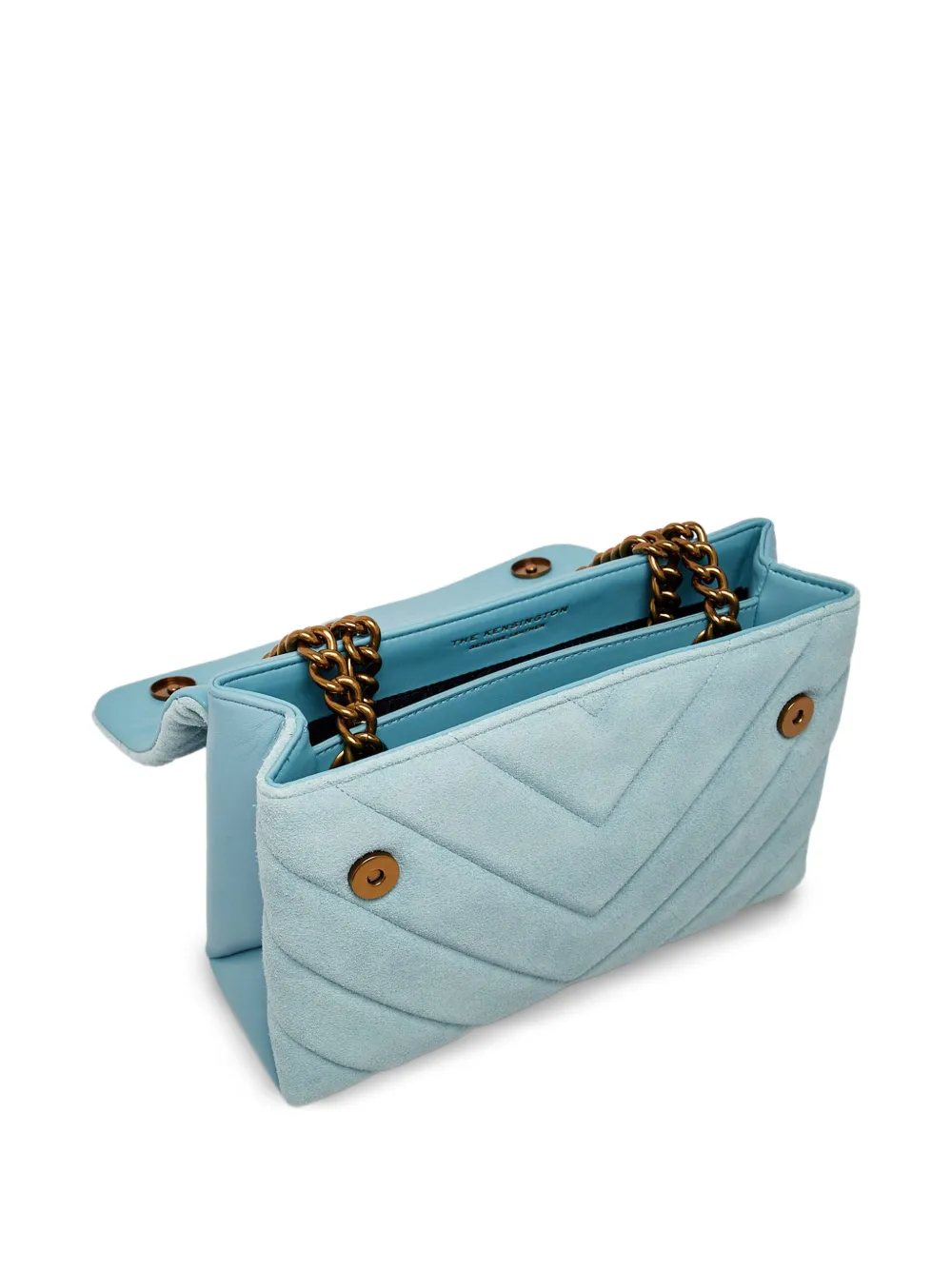 Kurt Geiger London Kensington leren tas Blauw