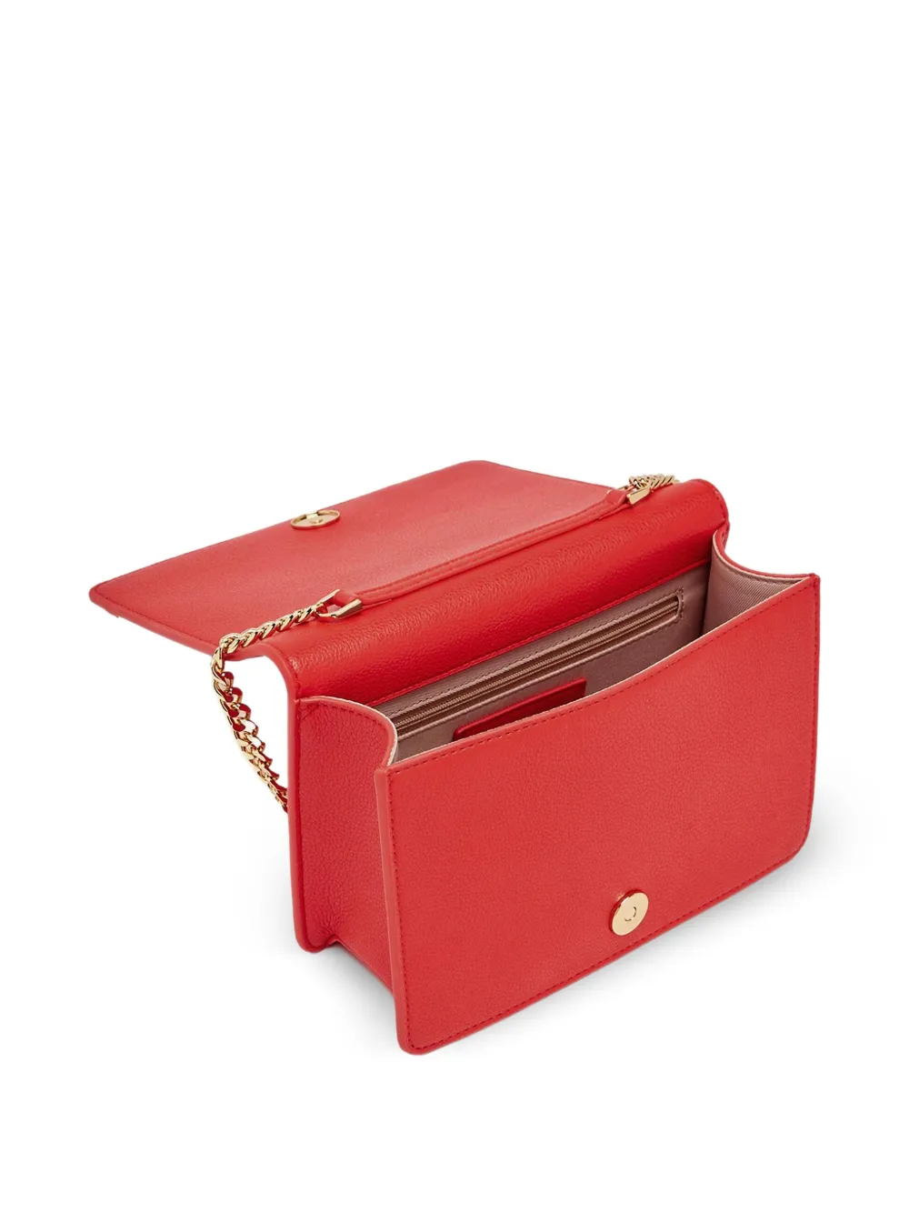  Elisabetta Franchi Chain Shoulder Bag - Red 