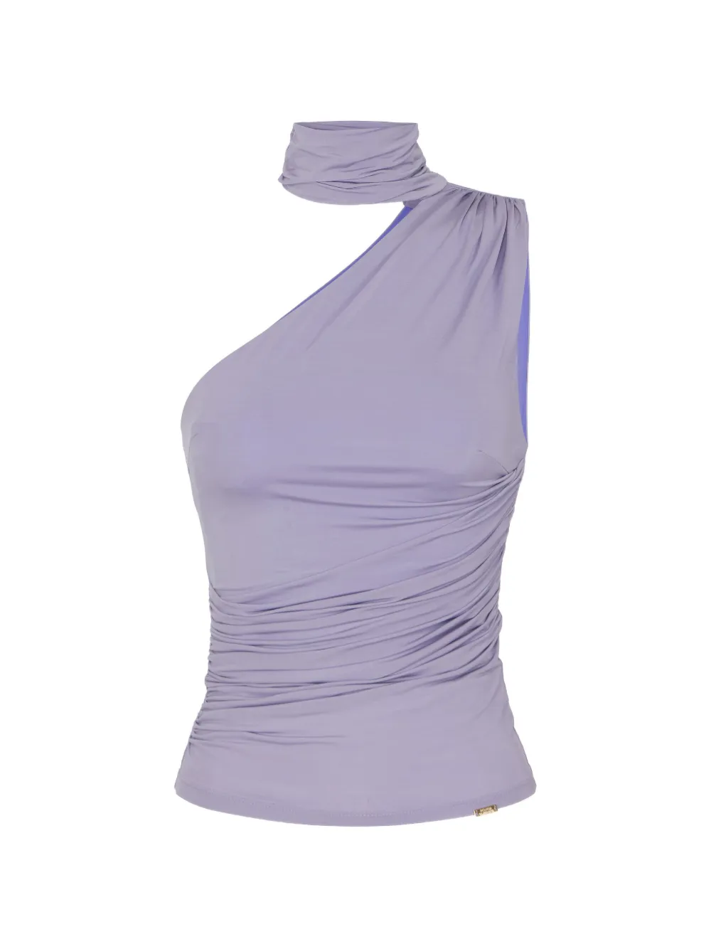 Elisabetta Franchi draped blouse - Viola