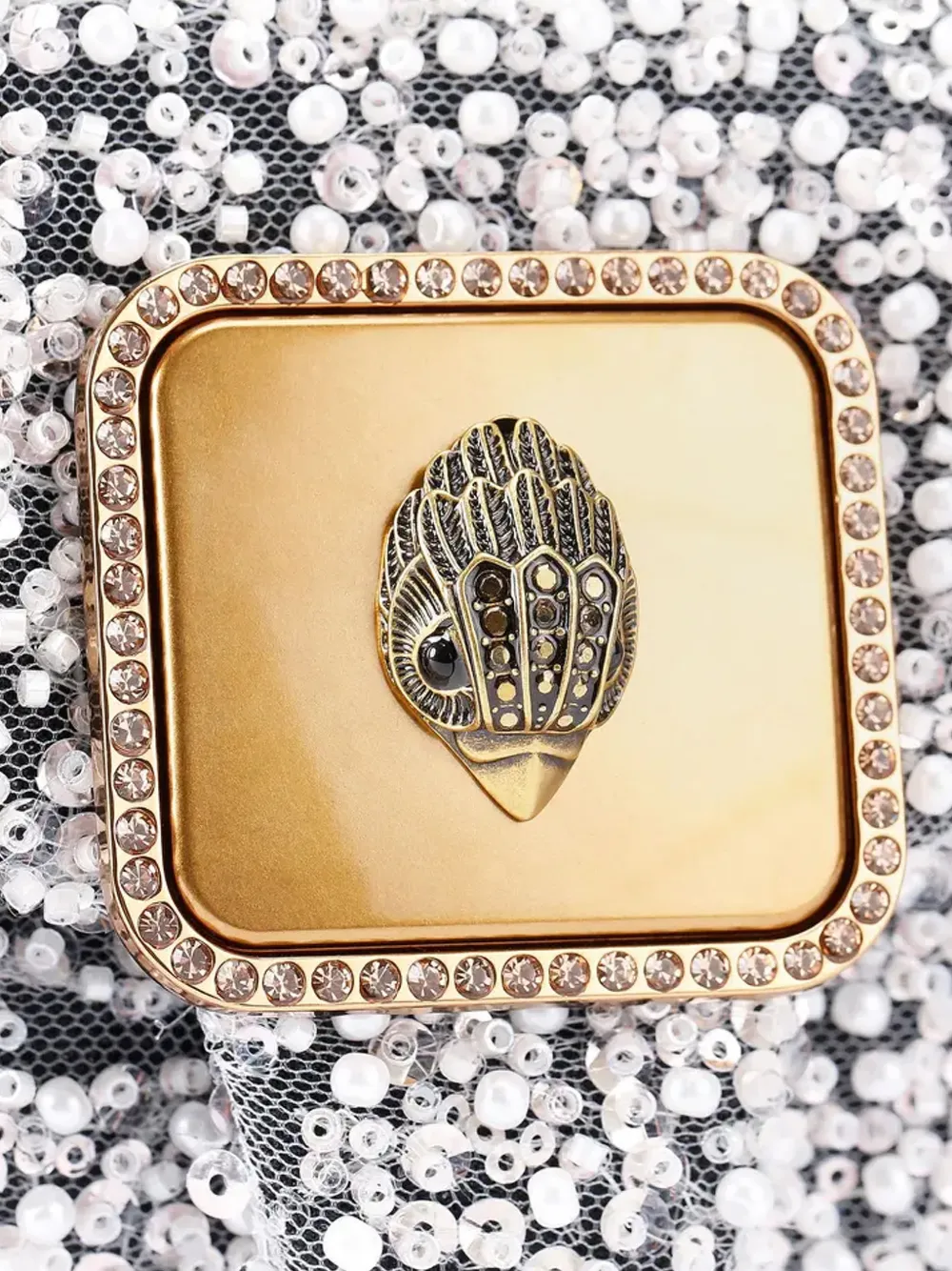 Mini Pilinco Beaded Eagle Shoulder Bag