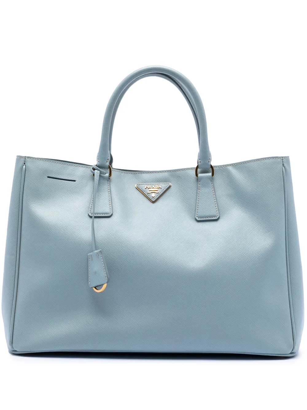 Prada Pre-Owned 2010-2025 Large Saffiano Lux Galleria satchel - Blu