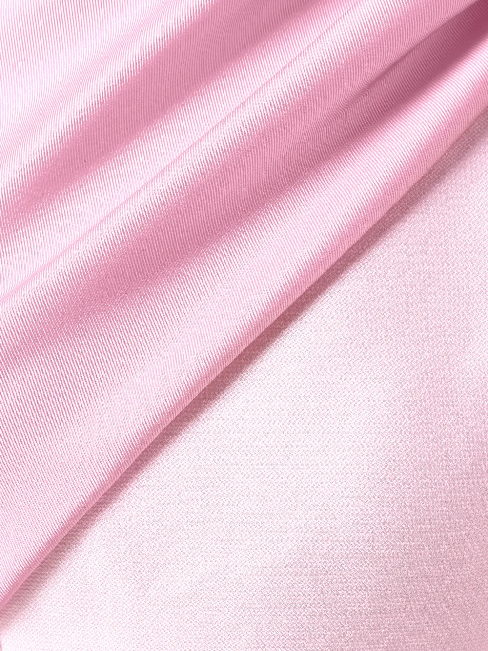Rami Al Ali Gedrapeerde geplooide midi-jurk met asymmetrische top Roze