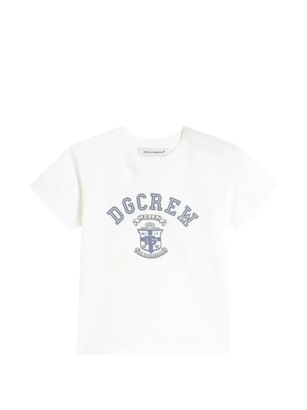 Dolce & Gabbana Kids graphic-print T-shirt - Bianco