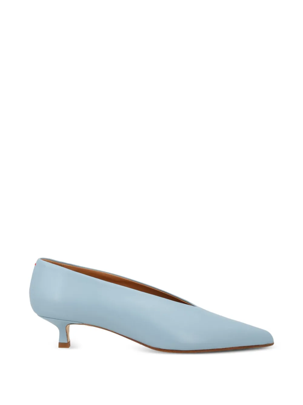 Aeyde Clara leather pumps Blauw