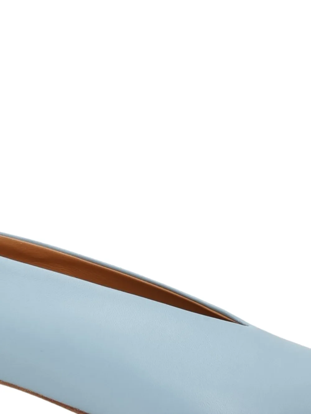 Aeyde Clara leather pumps Blauw