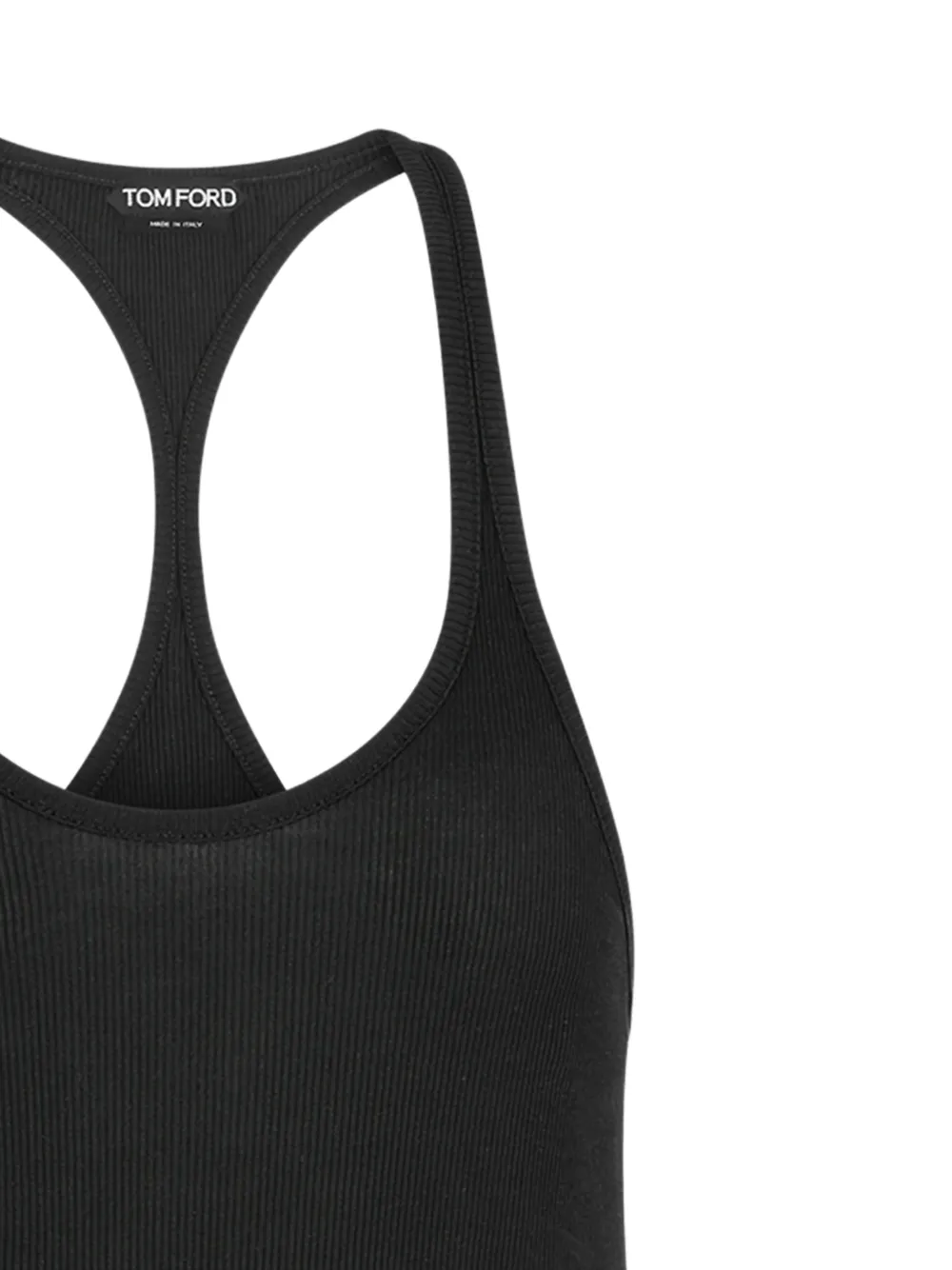  Tom Ford Racerback Tank Top - Black 