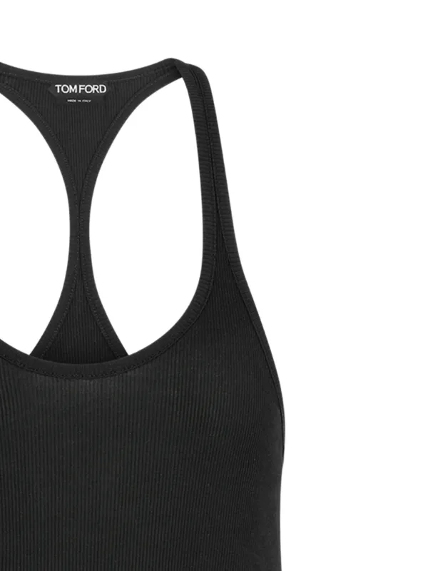 TOM FORD Racerback Tank Top | Black | FARFETCH