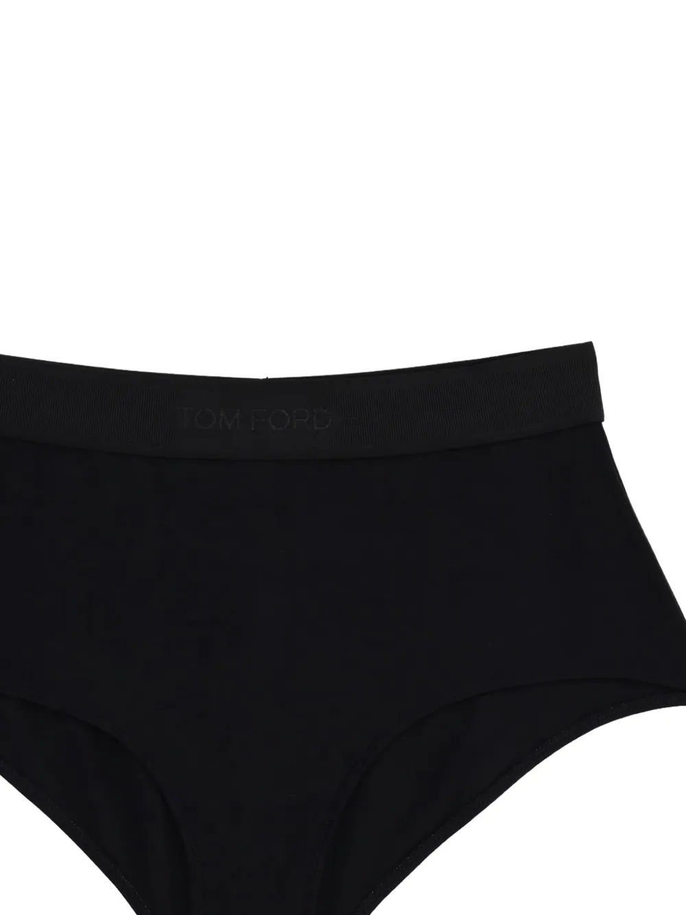 TOM FORD High waist slip Zwart