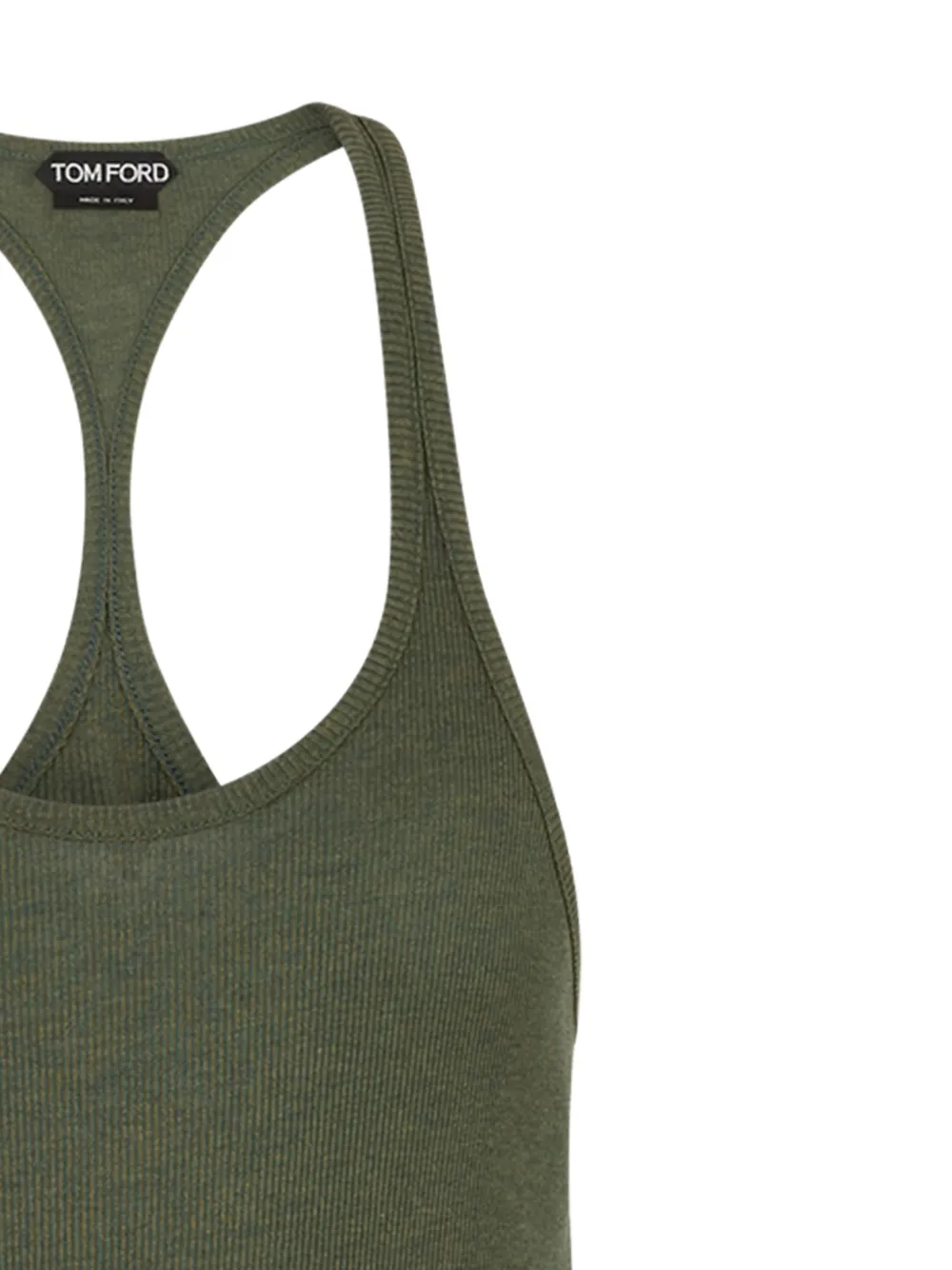  Tom Ford Racerback Tank Top - Green 