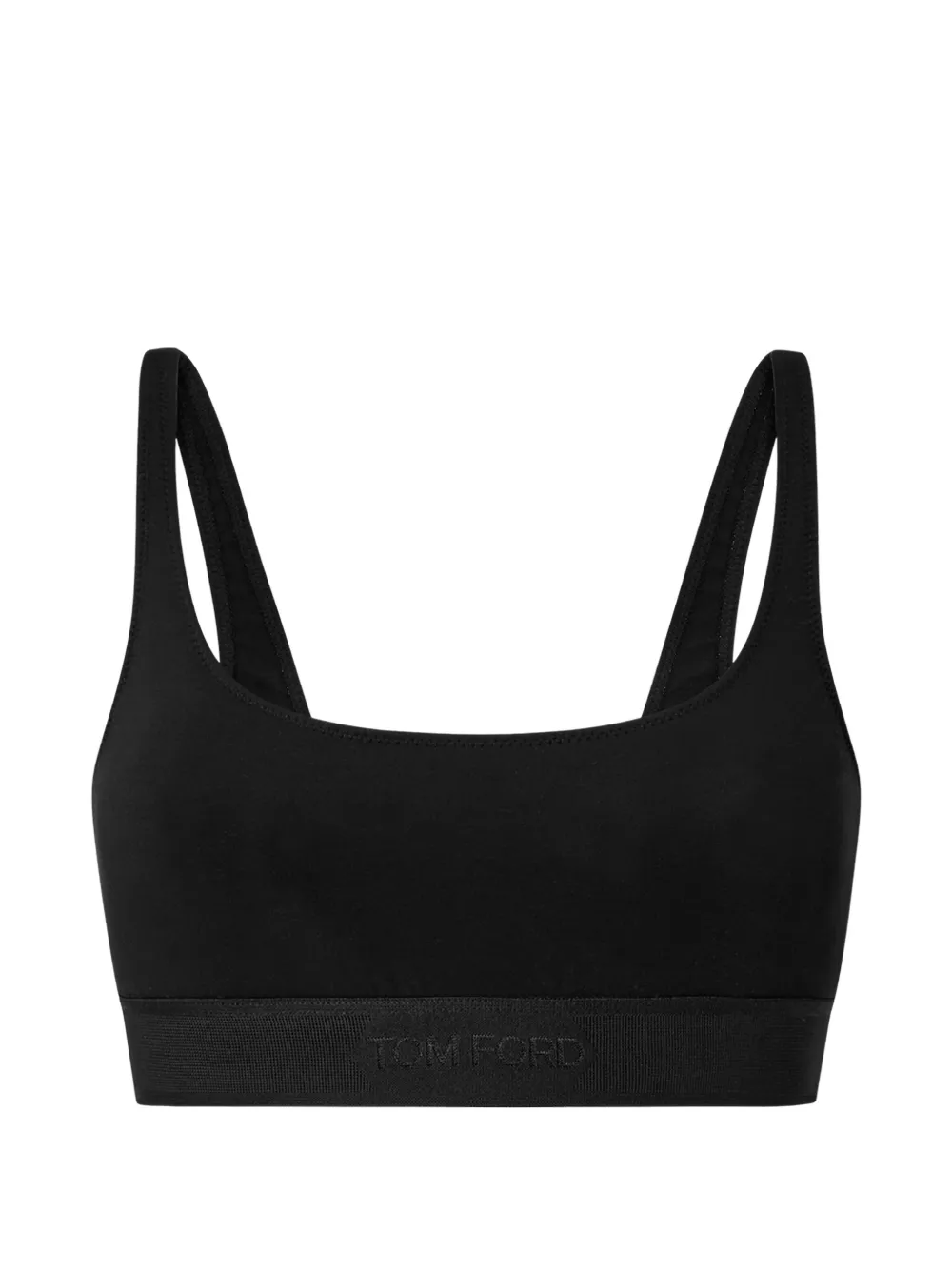 TOM FORD logo-band bra - Nero