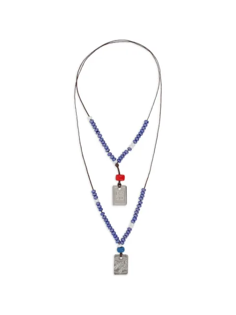 DSQUARED2 beaded pendant necklace