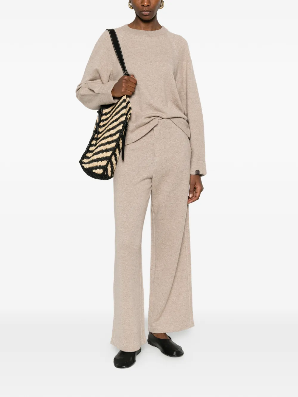 Max Mara Straight broek Beige