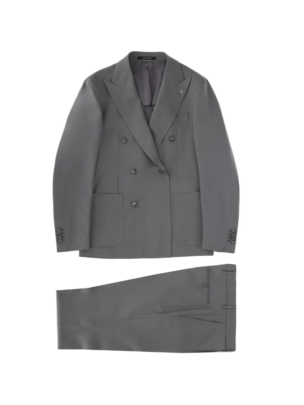 Tagliatore double-breasted suit - Grigio