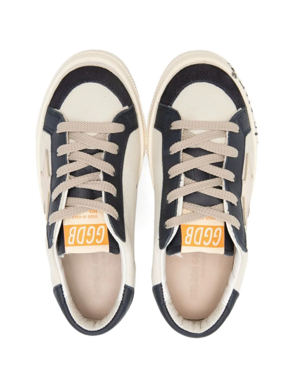 Golden Goose Kids Sneakers met ster applicatie Wit