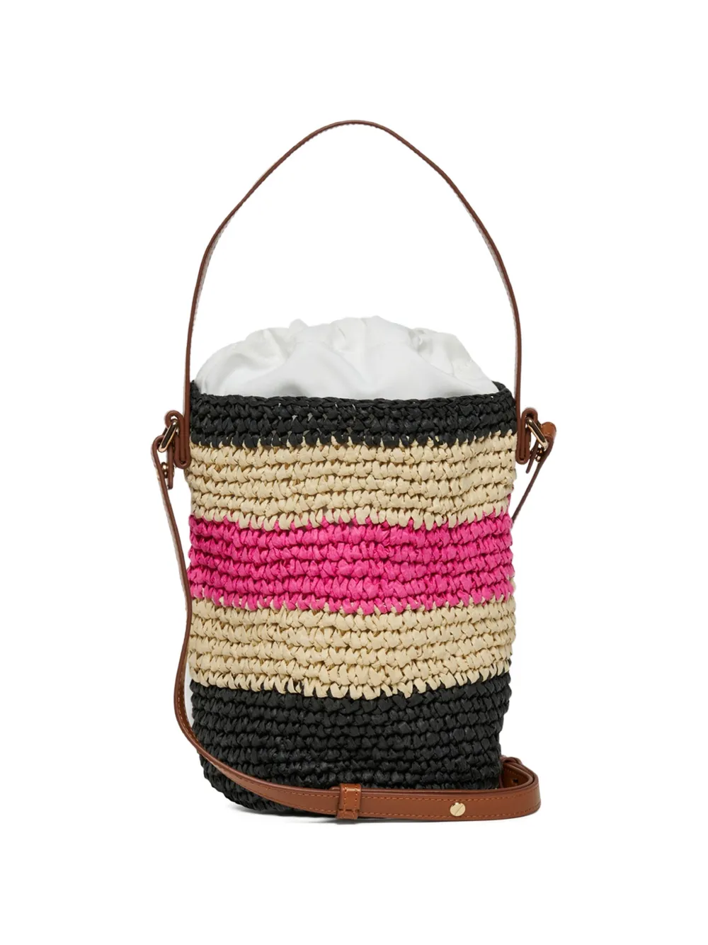  Marni Kids Striped Bag - Black 
