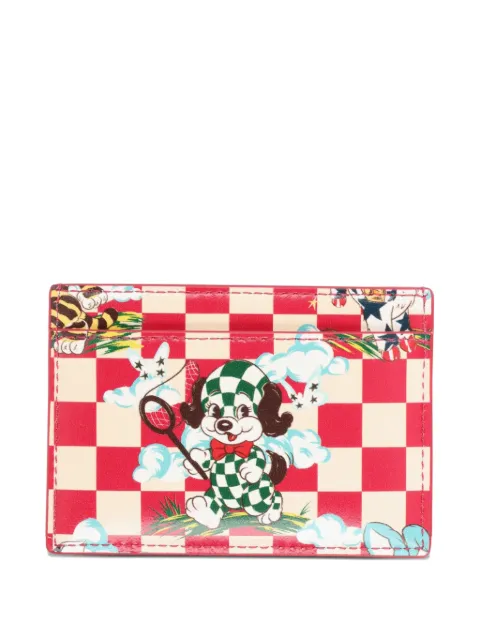 Kenzo graphic leather cardholder