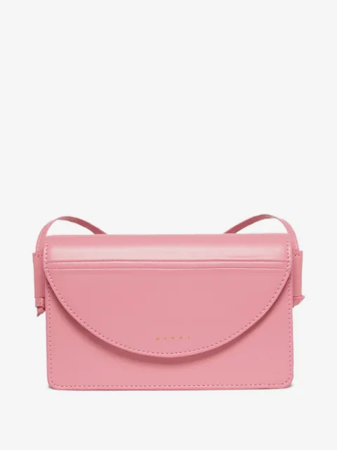 Marni Kids bolsa de hombro con logo estampado