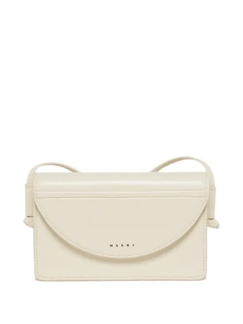 Marni Kids Bolsa tircolo com estampa de logo