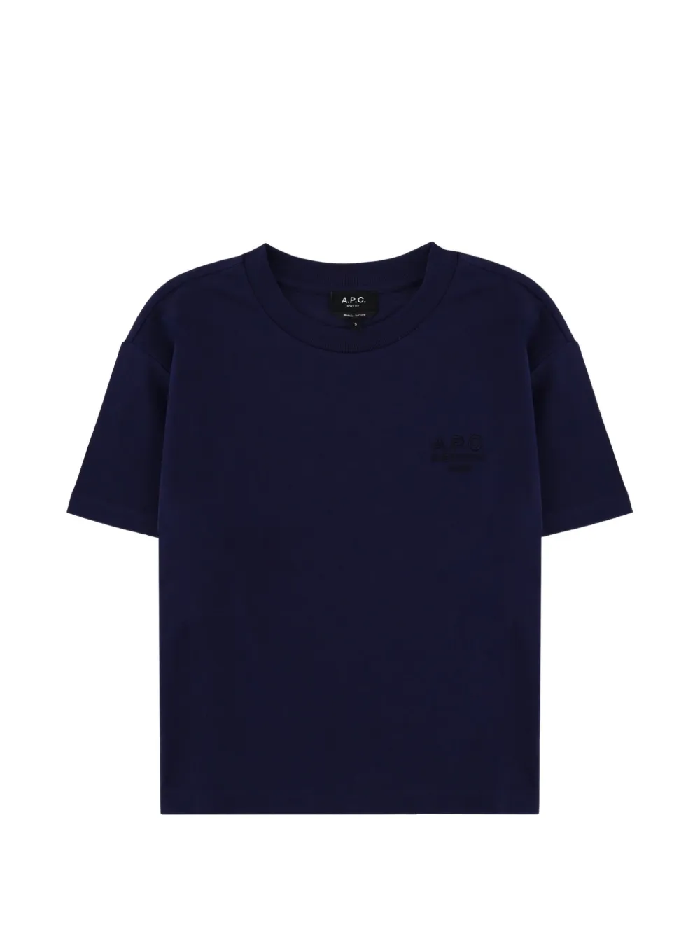 A.P.C. round-neck T-shirt - Blu