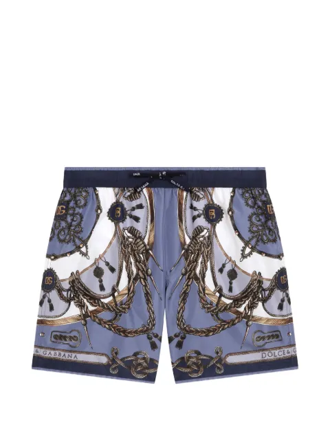 Dolce & Gabbana Kids graphic-print swim shorts