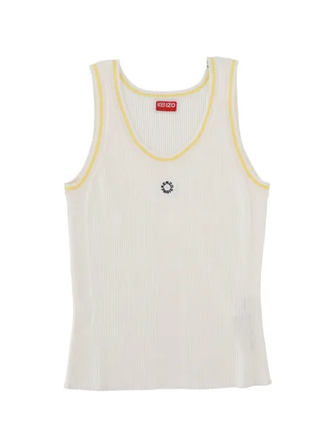 Kenzo top tejido de canalé