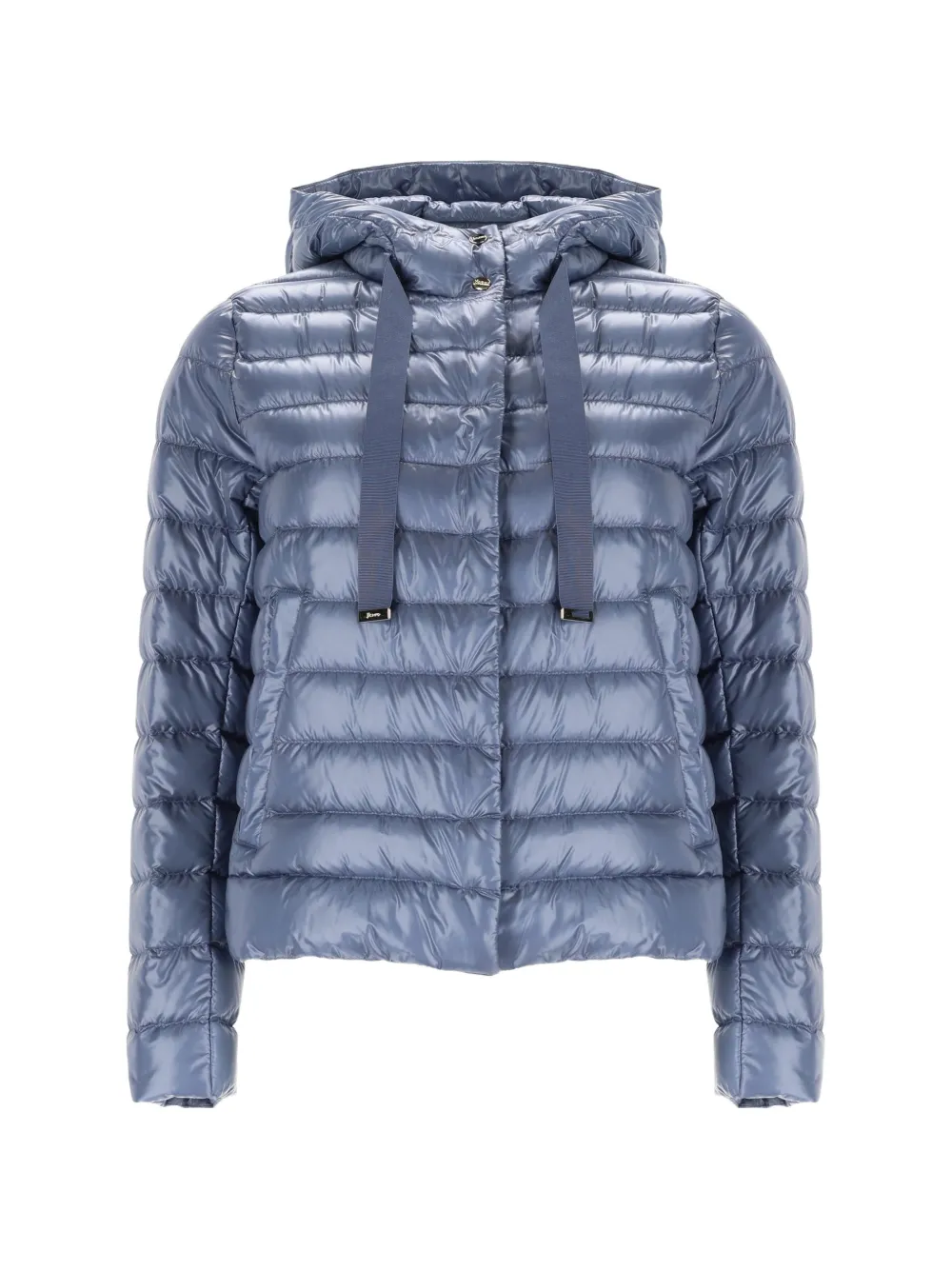 Herno long-sleeve hooded jacket - Blu