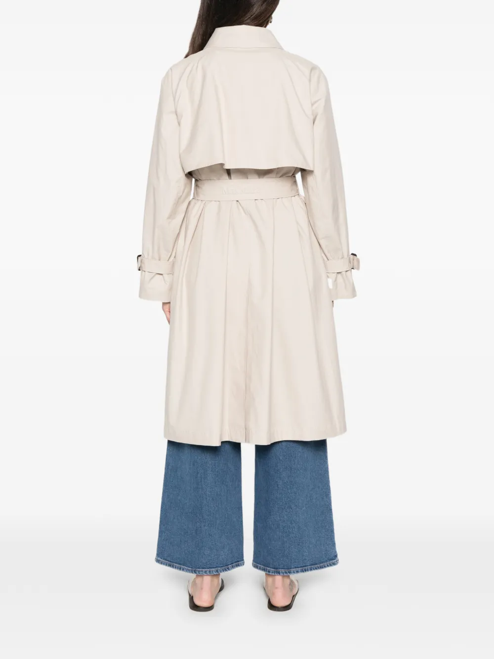 Max Mara Jas met ceintuur Beige