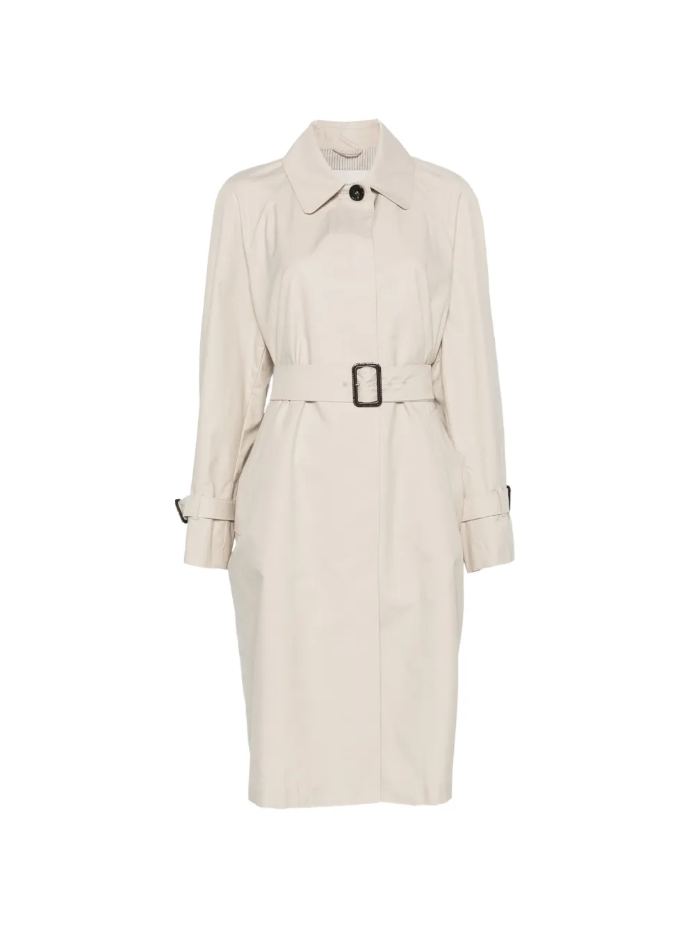 Max Mara Cappotto con cintura - Toni neutri