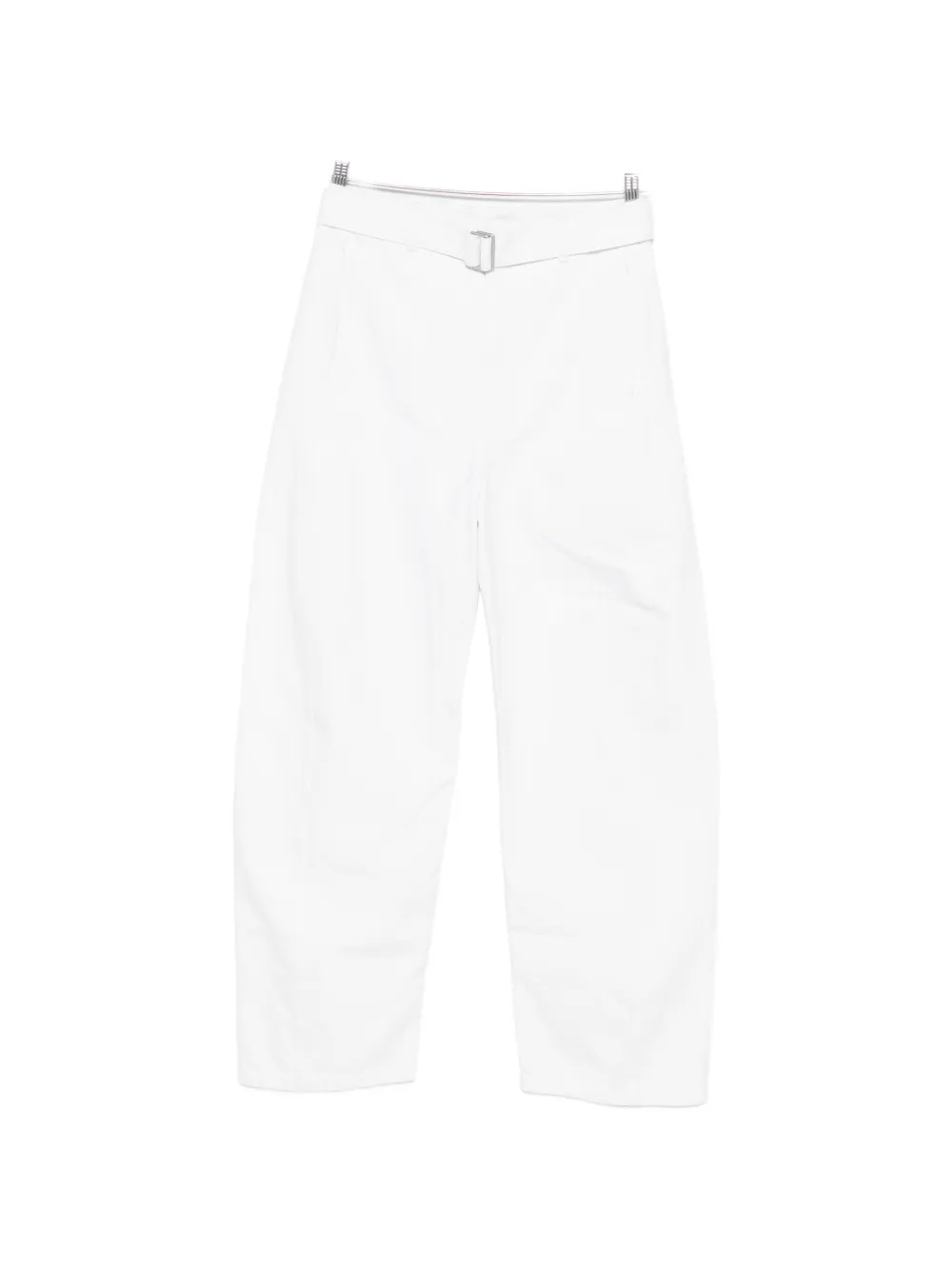 LEMAIRE belted jeans - Bianco