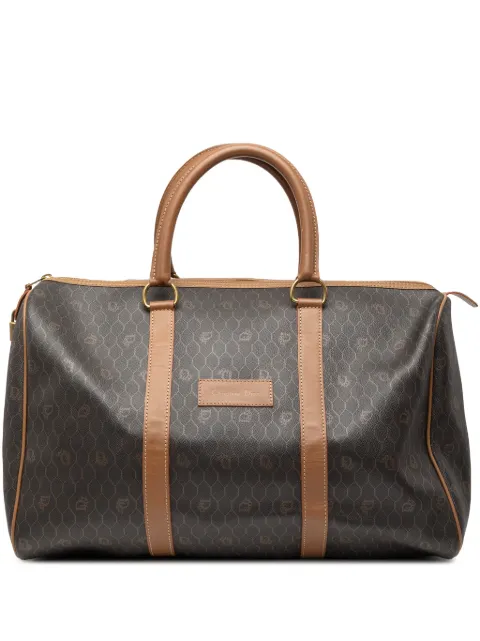 Christian Dior Pre-Owned 1980-1990 Honeycomb Coated Canvas travel bag