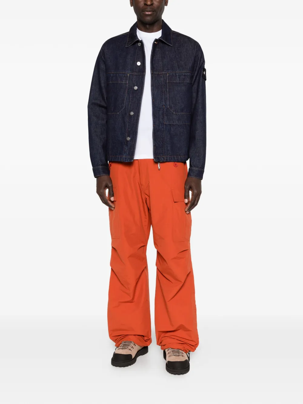  Stone Island Compass-badge Shirt Jacket - Blue 