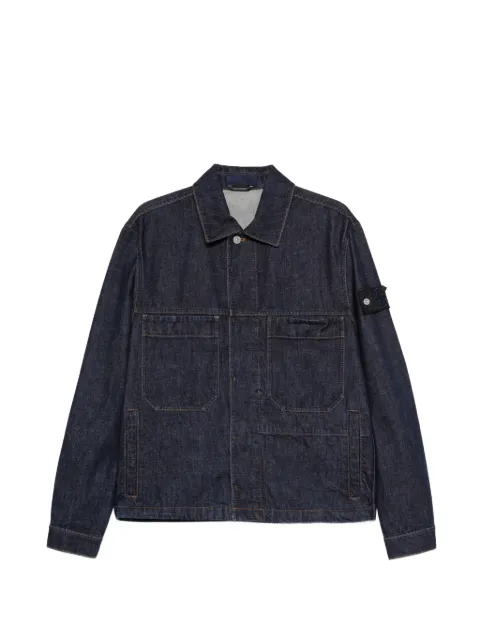 Stone Island Compass-badge shirt jacket