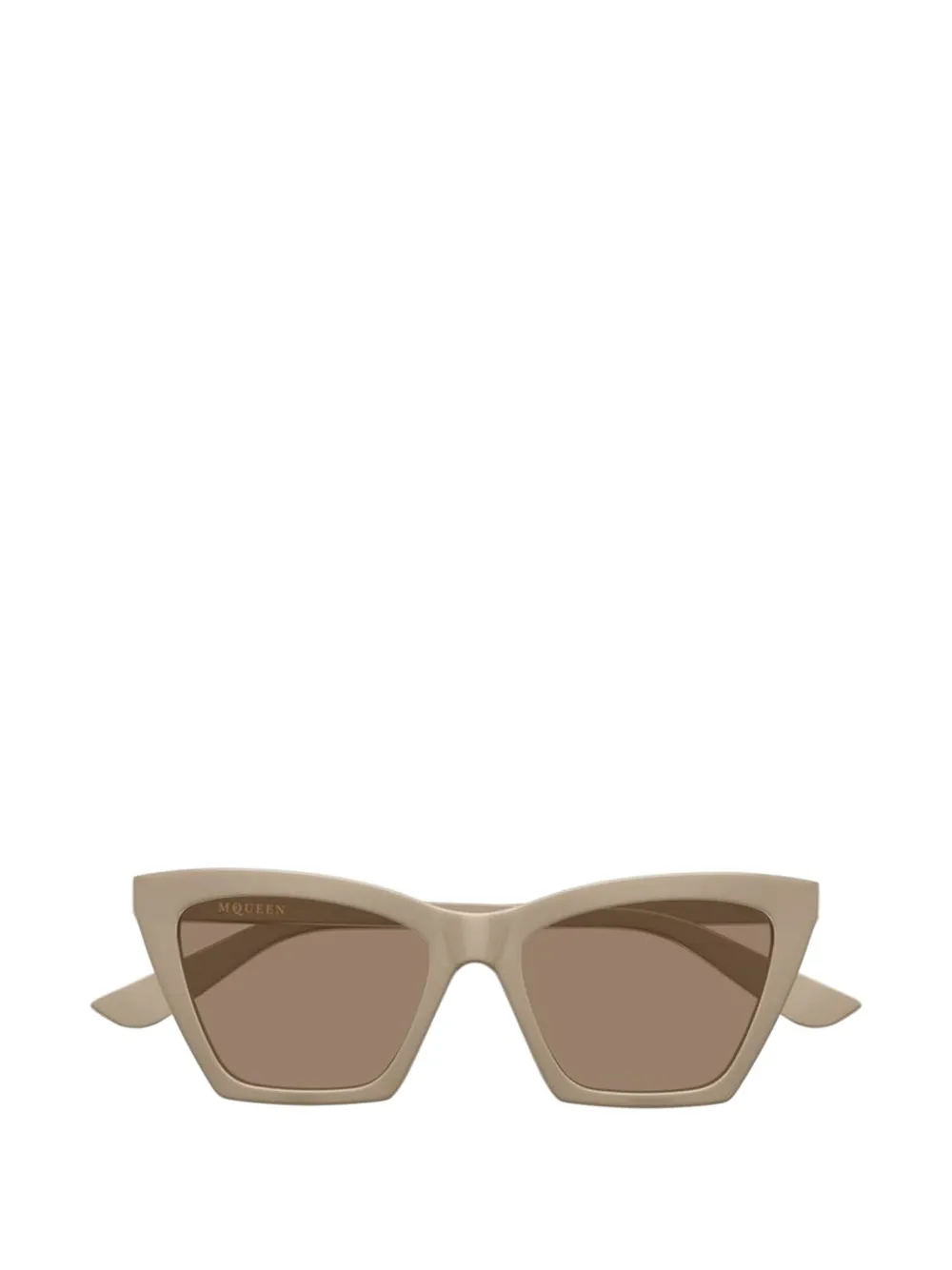 Alexander McQueen square-frame sunglasses - Toni neutri