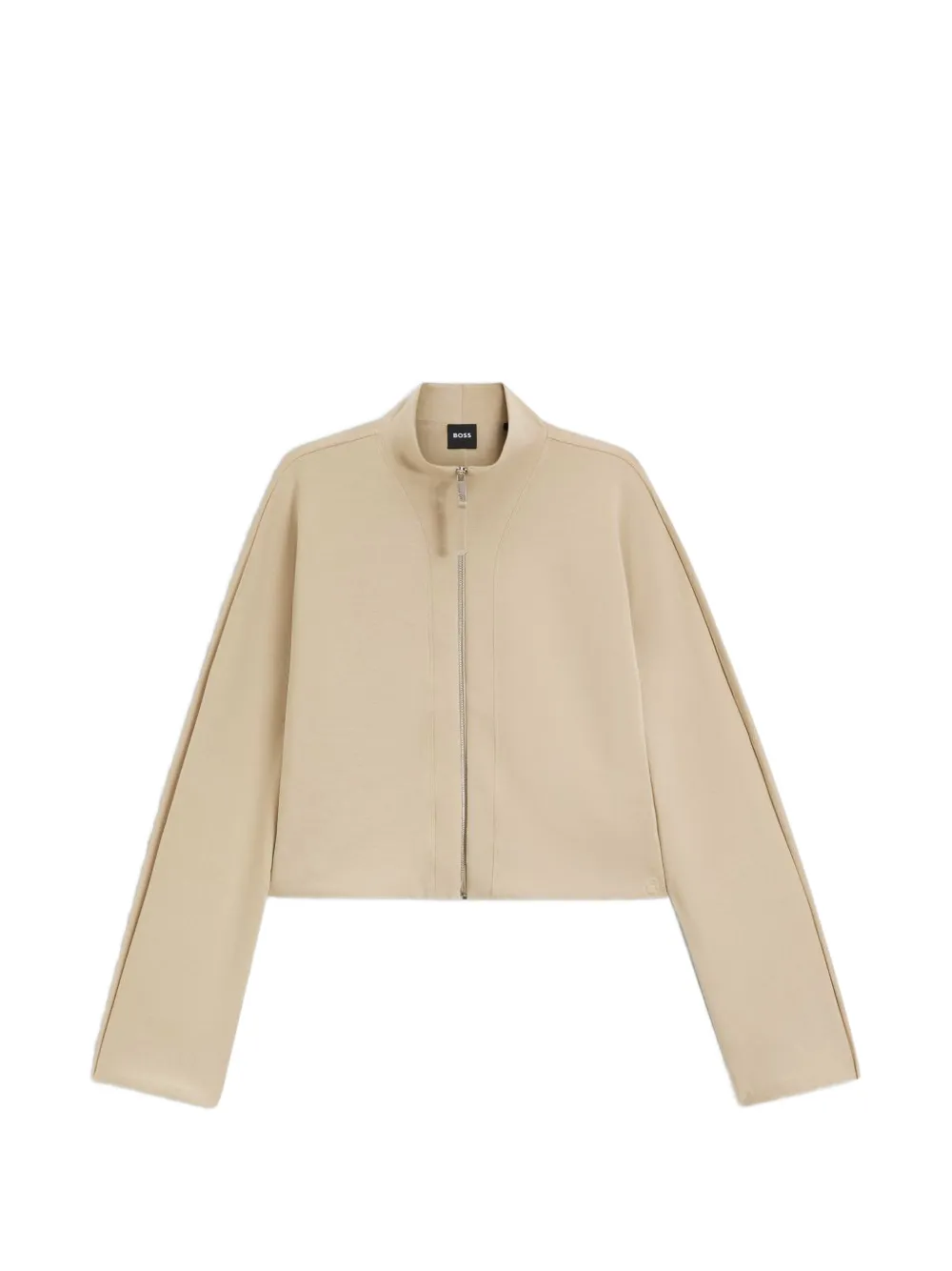 BOSS jersey bomber jacket - Toni neutri