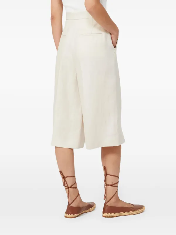 Max Mara Mxmkaki ショートパンツ | ニュートラル | FARFETCH JP