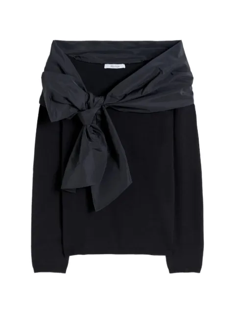 Max Mara suéter con detalle de moño