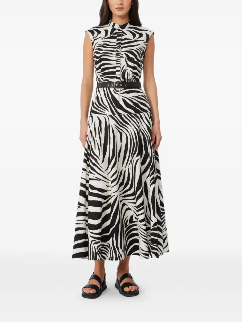 Max Mara zebra-print dress