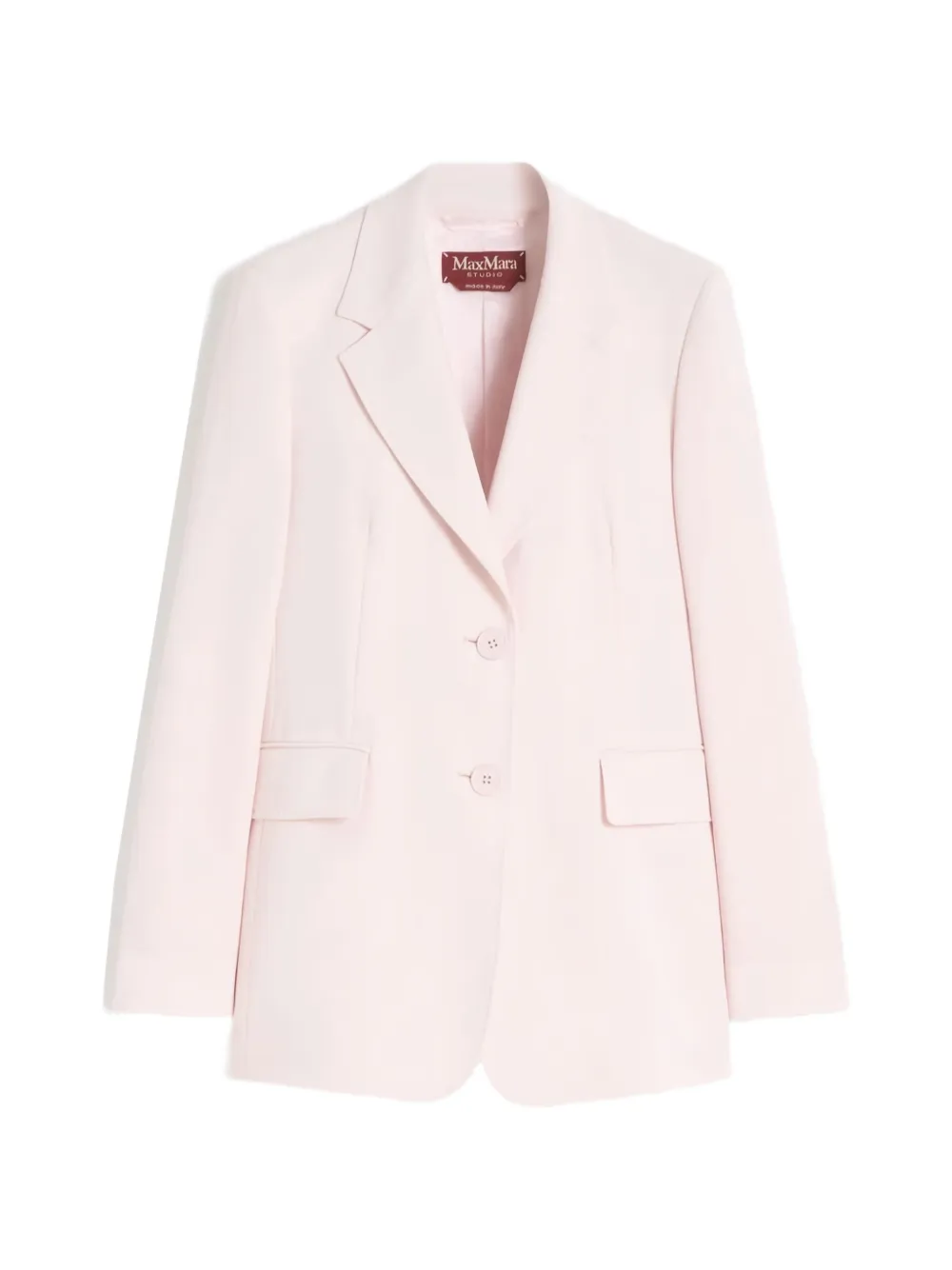 Max Mara notched linz jacket - Rosa